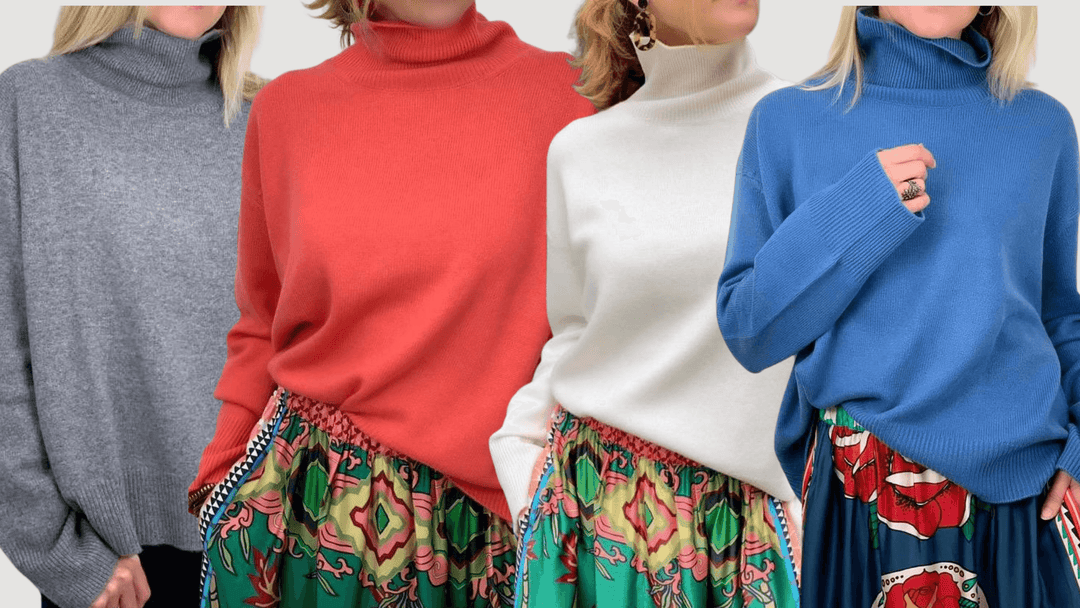 How to Style: New in cashmere role-neck Jumper - Taylor Bell