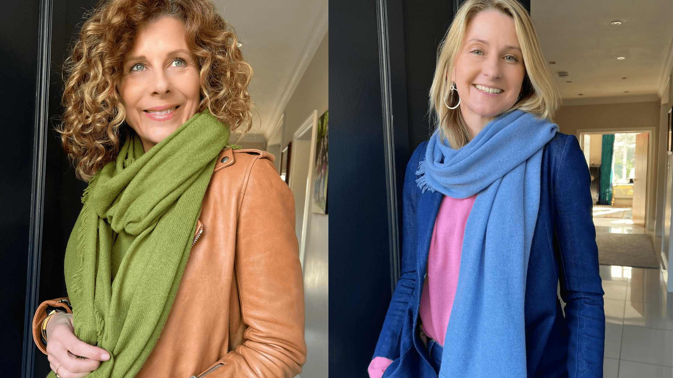 5 ways to style a scarf - Taylor Bell