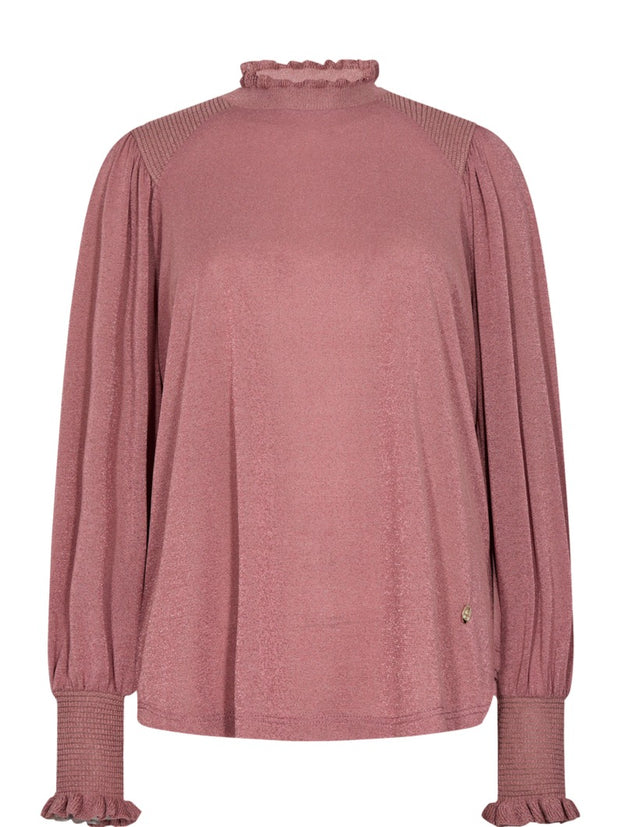 Mos Mosh Kaliva Blouse - Burlwood Pink