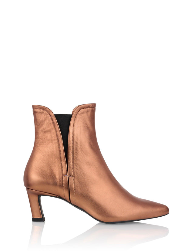 DWRS Label Livorno Boots in Metallic Bronze - Taylor Bell